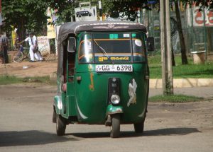 The Bajaj three wheeler is both a popular mode of transport and an employment generator. A million Sri Lankans run it for an income. 
