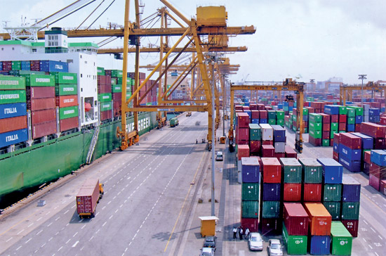 Colombo port is a deep water port and is highly rated for its efficiency. 