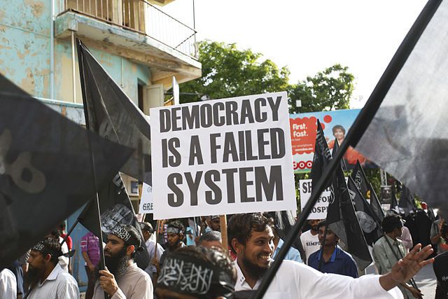 Islamist radicals backing President Yameen opposing demand for democracy