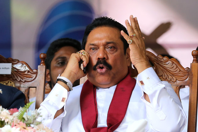 Joint Opposition leader and former President Mahinda Rajapaksa