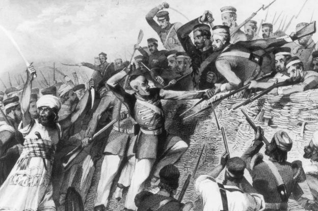 British arrogance led to the army mutiny and political upheaval in 1857 