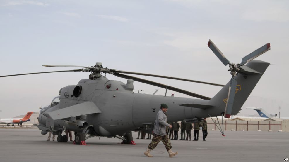 Indian helicopter gifted to Afghanistan