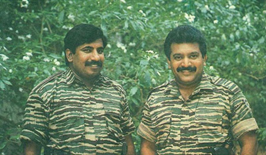 Gopalaswamy Mahendrarajah alias Mahaththaya ,Deputy Leader of the LTTE with the Supremo Velupillai Prabhakaran 