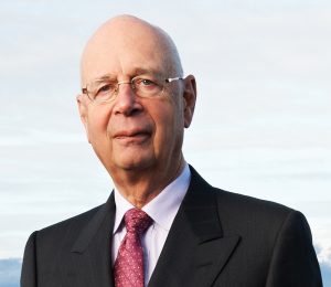 Prof.Klaus Schwab, author of the World Economic forum's Global Competitiveness Report for 2016-2017