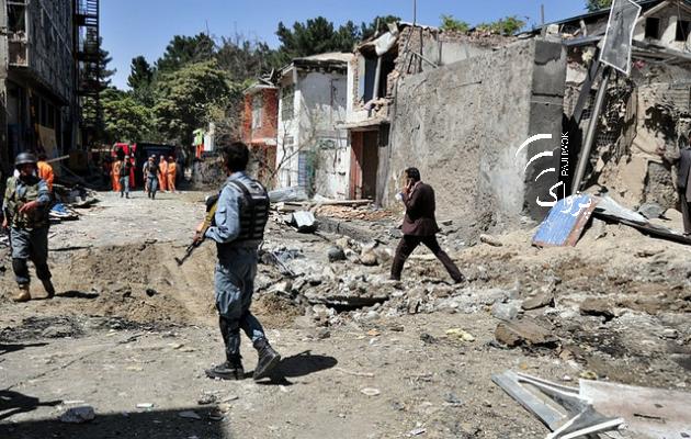 Suicide bombers shatter CARE guest house in Kabul sept 6,2016