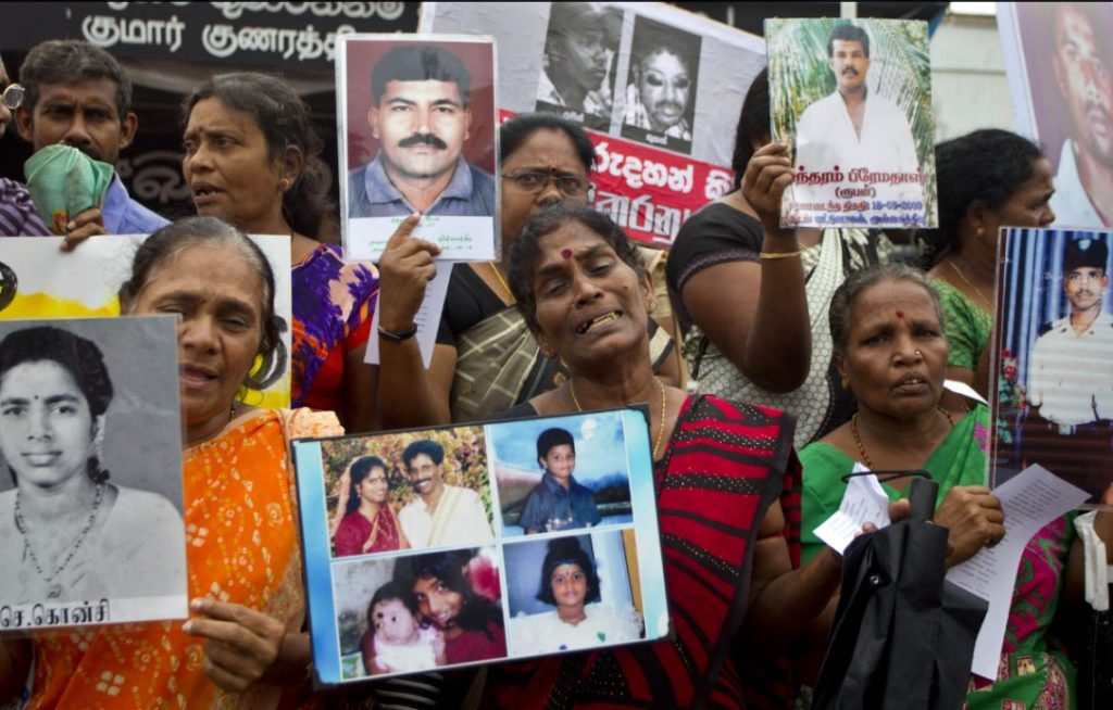 Families of the abducted want to know the whereabouts of the missing. 