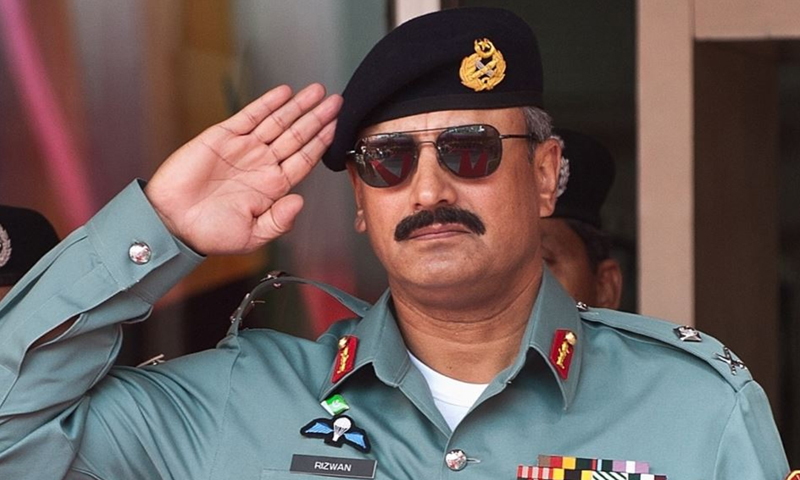 Lt.Gen.Rizwan Akhtar, Inter Services Intelligence chief.