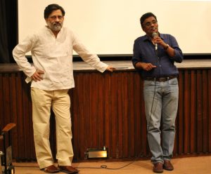 Indian Producer Rhul Roy with Sri Lankan director Prasanna Vithanage 