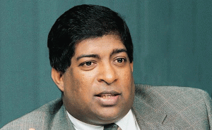Sri Lankan Finance Minister Ravi Karunanayake
