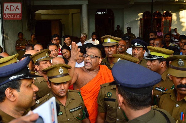 Pardon for Gnanasara Thero not ruled out. Rishad may be asked to resign