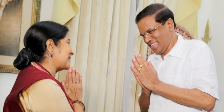 Buddhist links helped Sushma Swaraj strike a chord with Sri Lankans