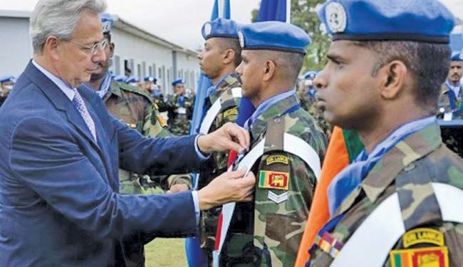 Rights issue triggers UN ban on non-essential Lankan troops in UN keeping missions