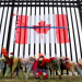 A memorial is seen in Dartmouth, Canada April 20,2020. Pic - John Morris/ Reuters