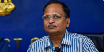 Delhi Health Minister Satyendar Jain. (PTI)