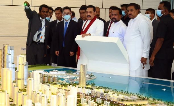 Mahinda Rajapaksa wants Colombo Port City project to be accelerated as it will be the main source of income in future