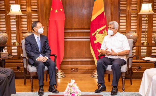 President Xi gives “key priority” to Lanka, politburo member Yang Jiechi assures President Gotabaya Rajapaksa