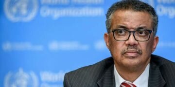 © Fabrice COFFRINI WHO director-general Tedros Adhanom Ghebreyesus (pictured March 2020) said the latest batch of promising results from final-phase candidate vaccine trials showed there was light at the end of the "long dark tunnel" of the coronavirus pandemic