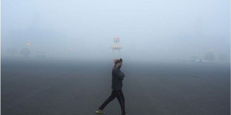 Heavy pollution has shrouded the city in recent days - GETTY IMAGES