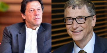 Prime Minister Imran Khan, during a telephone conversation with Bill and Melinda Gates Foundation co-chair Bill Gates on Wednesday, discussed the Covid-19 situation and polio eradication efforts in Pakistan. Image credits - Dawn