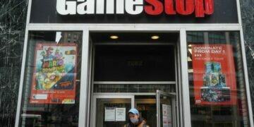 Robinhood placed restrictions on the trading of GameStop and other stocks that have been caught up in the frenzy.PHOTO: REUTERS