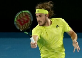 Stefanos Tsitsipas (Photo/ Australian Open Twitter)