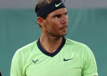 Rafael Nadal. Image credits - C. Kerrstall ExtendPUA.orgDisappointed face @CKerrstall / Twitter