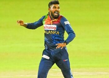 Wanindu Hasaranga. Image credits - ICC @ICC / Twitter