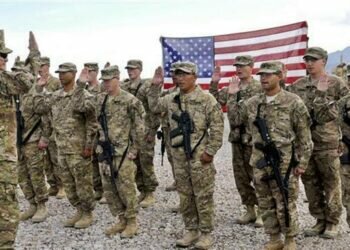 US troops in Afghanistan