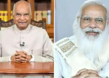 File photos | President Ram Nath Kovind (on left) and PM Modi (on right) greet people on Milad-un-Nabi.