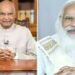 File photos | President Ram Nath Kovind (on left) and PM Modi (on right) greet people on Milad-un-Nabi.