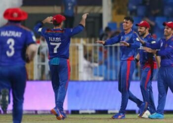 20-year-old Mujeeb Ur Rahman became the second youngest in the T20 World Cup history to bag a five-for (AP Photo)