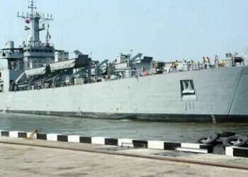Largest-ever Indian Naval flotilla arrives in Sri Lanka