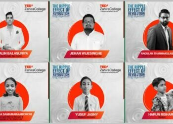 TEDx Zahira College Speaker Line Up