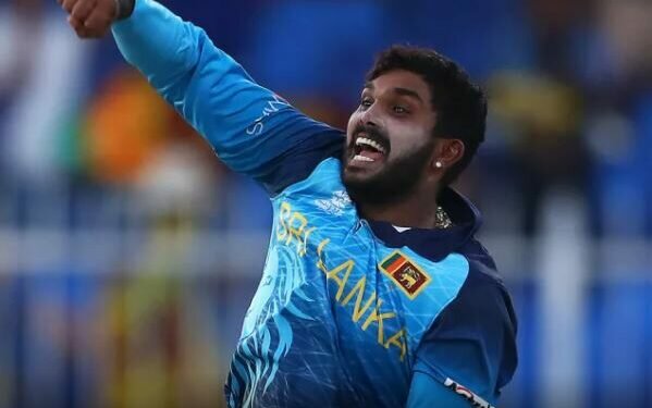 Sri Lanka's Wanindu Hasaranga is also the leading wicket-taker at the T20 World Cup at the moment ICC via Getty