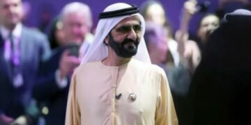 Prime Minister and Vice-President of the United Arab Emirates and ruler of Dubai Sheikh Mohammed bin Rashid al-Maktoum
