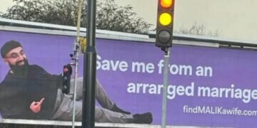 Muhammad Malik took out a billboard ad to find a wife.