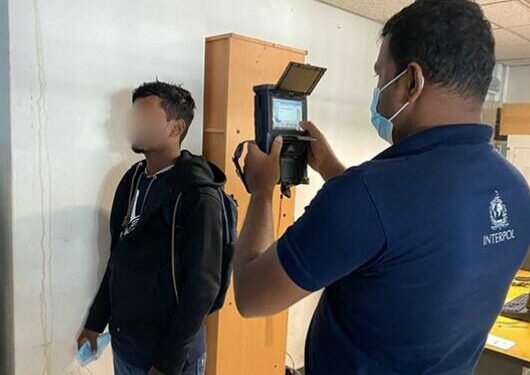 Officers used INTERPOL’s biometric identification capabilities to identify potential terrorism suspects. Source: INTERPOL