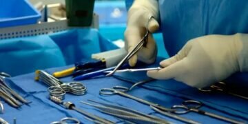 The findings have sparked a debate about the fact that surgery in the UK remains a hugely male-dominated area of medicine. Photograph: Frances Roberts/Alamy