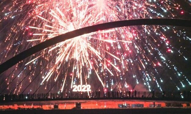 Chinese pyrotechnics greeted the New Year at Colombo Port City