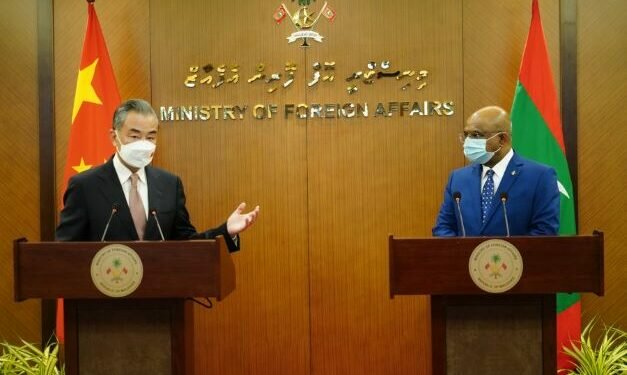 Wang Yi in the Maldives: Pledges cooperation on Belt & Road and post-pandemic recovery