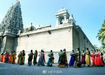 Sri Lankan Tamils celebrate the harvest festival colorfully