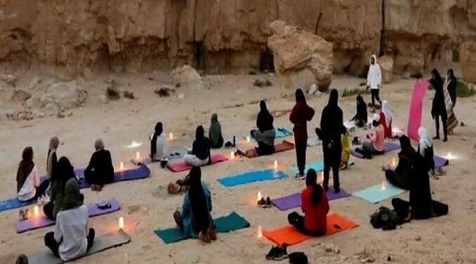 Saudi Arabia’s first yoga festival offers mindfulness, meditation