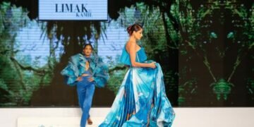Captivating Green Colombo Fashion Week