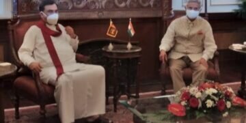Lankan Finance Minister meets Indian Foreign Minister