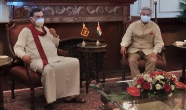 Lankan Finance Minister meets Indian Foreign Minister