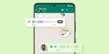 New voice message features on WhatsApp