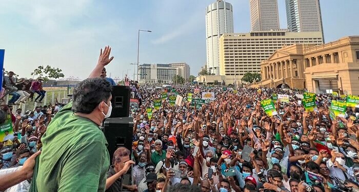 Opposition leader Sajith Premadasa calls for Govt to resign or hold Presidential election