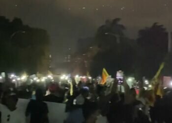 Protest in Colombo