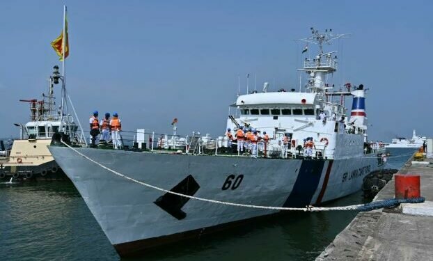 Lankan Coast Guard vessel SLCG Suraksha participates in NATPOLREX VIII in Goa