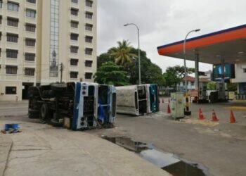Aftermath in Colombo. Pic credit - Shabbir Sajjadhusain
